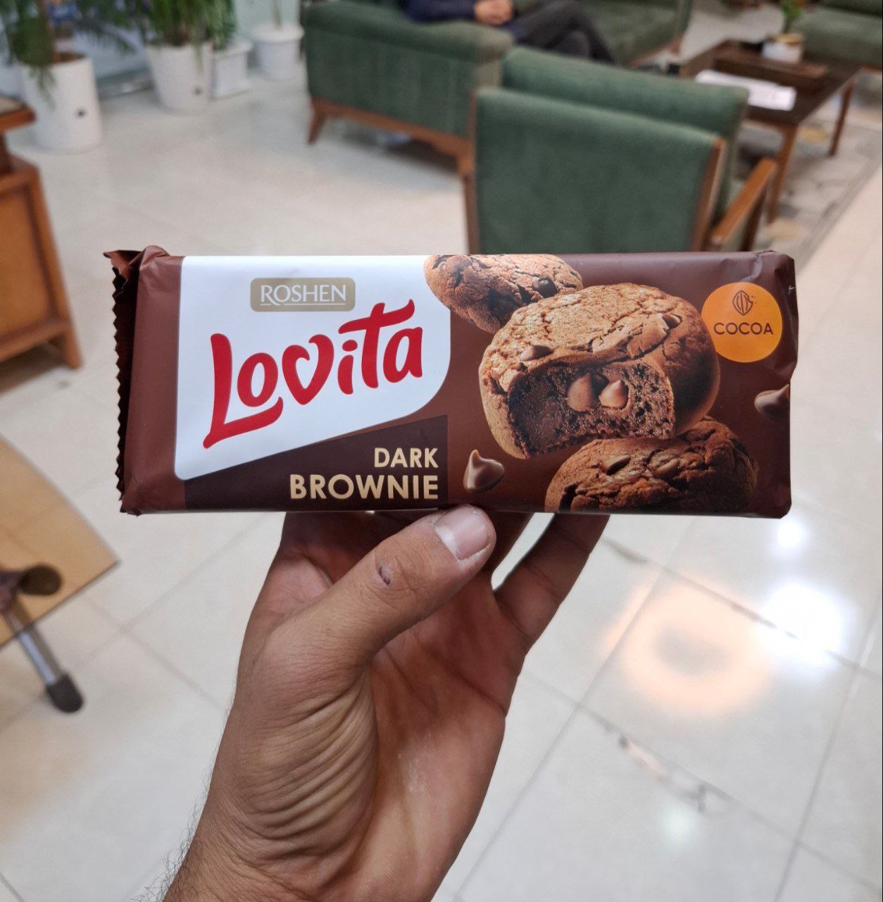 کوکی لاویتای براونی با مغز فندق کامل(۱۲۷گرم)_دارای قیمت عمده برای فروشگاه ها و پخش کنندگان