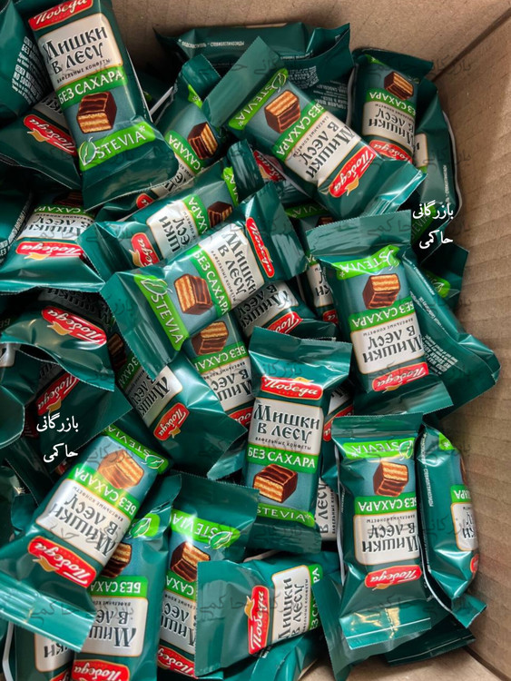 شکلات بدون شکر خارجی