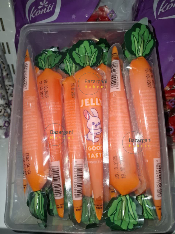 انواع ژله و پاستیل و آبنبات چینی تکی و عمده موجود است