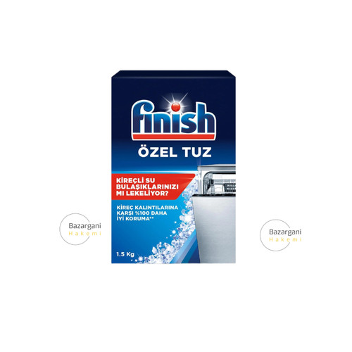 نمک ماشین ظرفشویی مدل Ozel Tuz وزن 1500 گرم اصل واردات قانونی ارسال از منطقه آزاد ارس