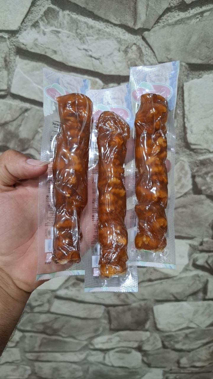 سوجوک(باسلوق) تکی  گردویی با روکش شیره انگور سیدلر ترکیه _۷٠ گرم