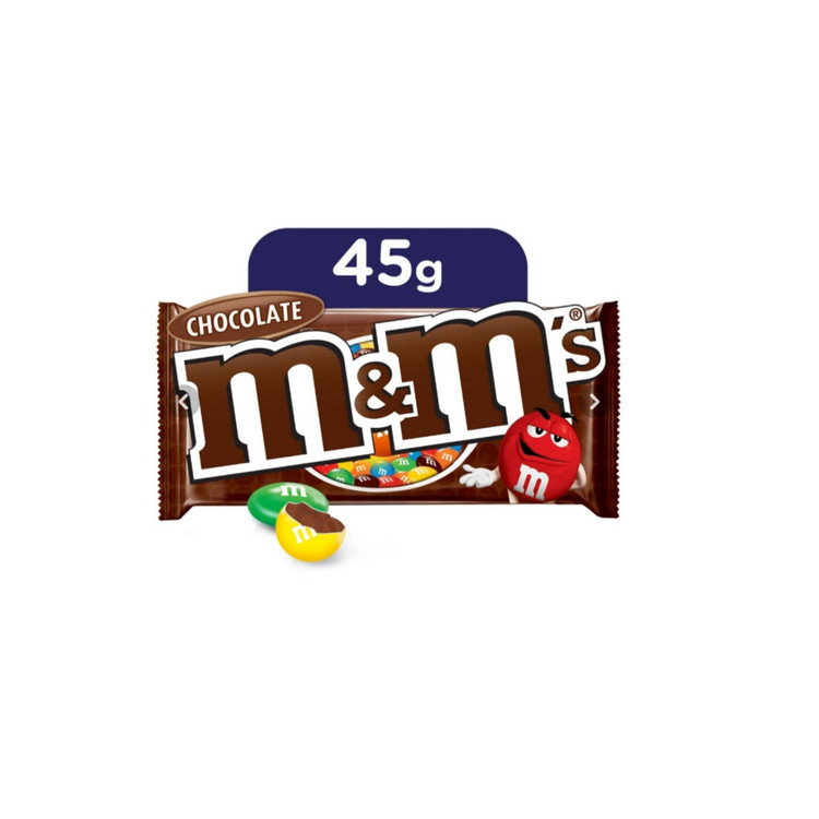 اسمارتیز ام اند ام شکلاتی ۴۵ گرمی M&M's | دراژه شیرین و ترد