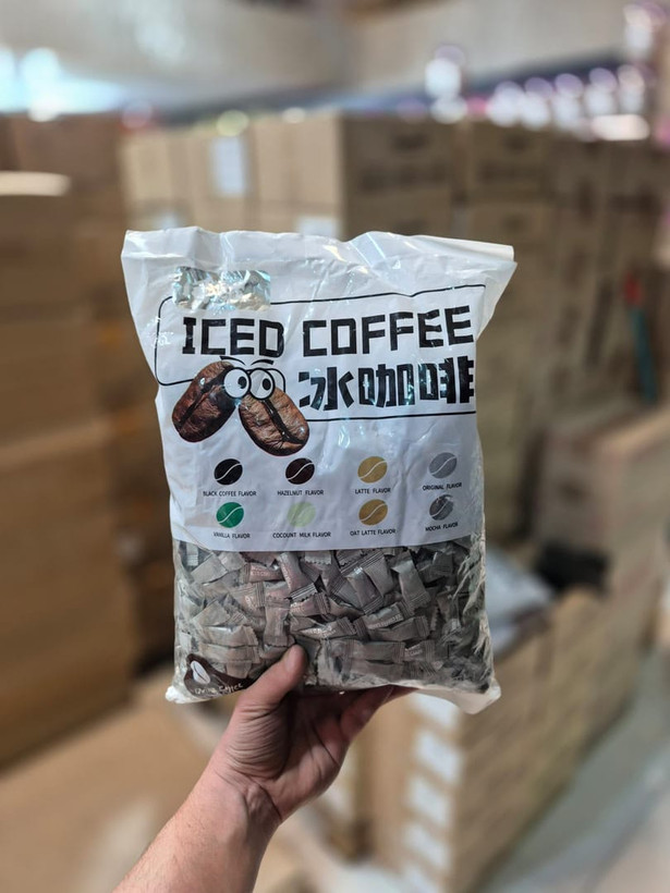 قرص قهوه ایس کافی کندی با طعم موکا iced Coffe candy اصل
